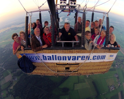 Ballonvaren in Nijmegen met piloot Marcel Nijkamp
